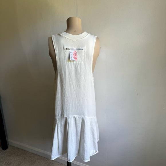 NWT Free People Movement Hot Shot Flirt Dress in White - Picture 9 of 15